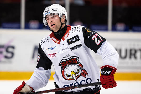 Malmö Redhawks Ponthus Westerholm deppar