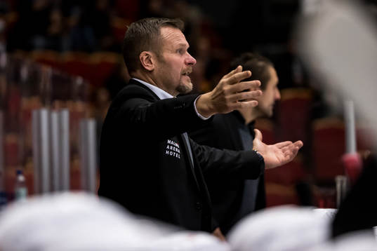 Malmö Redhawks tränare Joakim Fagervall