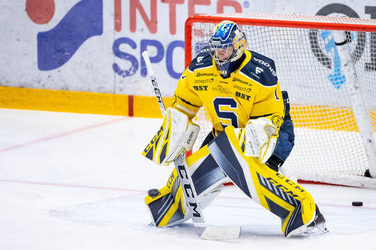 Södertäljes målvakt Isak Collijn