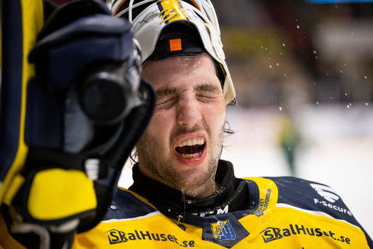 Södertäljes målvakt Nikita Tolopilo