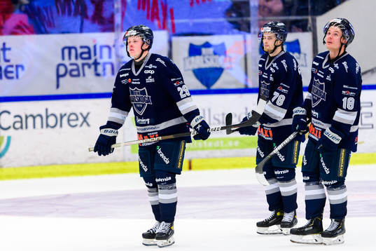 Karlskogas Joel Kiirikki, Emil Öhrwall och Aleksi Rekonen
