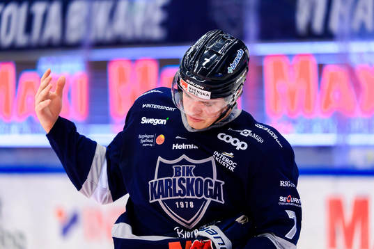 Karlskogas Oscar Eriksson deppar
