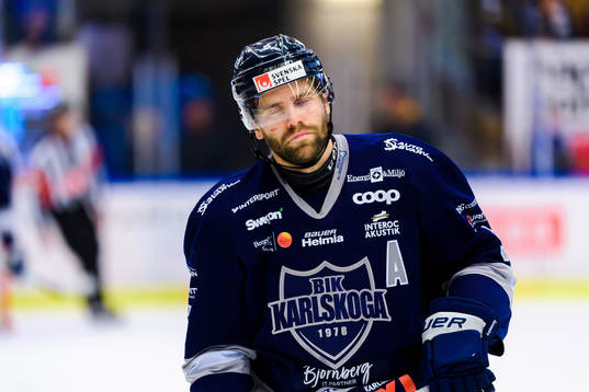 Karlskogas Johan Larsson deppar