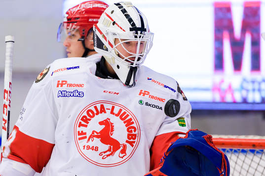 Troja-Ljungbys  Troja-Ljungbys målvakt Anton Svensson