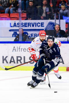 Troja-Ljungbys  Tobias Törnkvist och Karlskogas Kalle