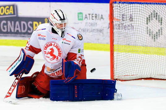 Troja-Ljungbys  Troja-Ljungbys målvakt Anton Svensson