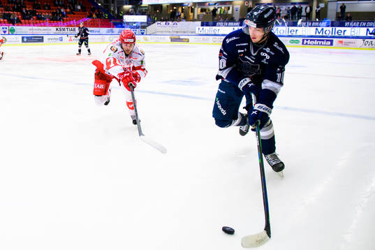 Troja-Ljungbys  Alexander Bjurström och Karlskogas David