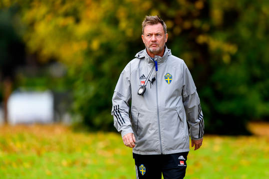 Peter Gerhardsson, head coach of the Swedish women's