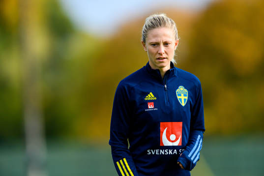 Rebecka Blomqvist of the Swedish women's national football