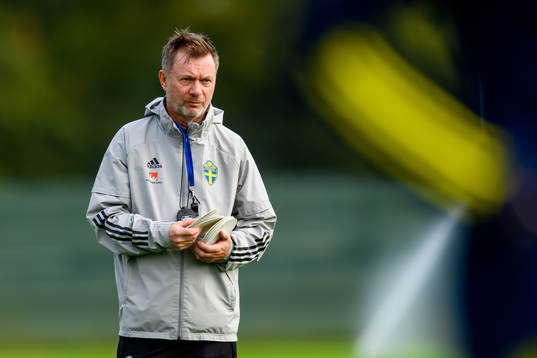 Peter Gerhardsson, head coach of the Swedish women's