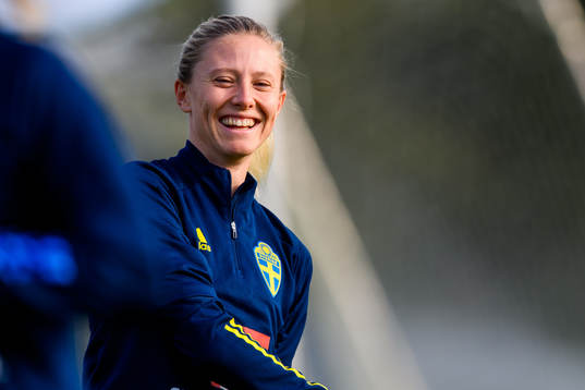 Rebecka Blomqvist of the Swedish women's national football