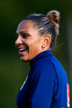 Madelen Janogy of the Swedish women's national football team