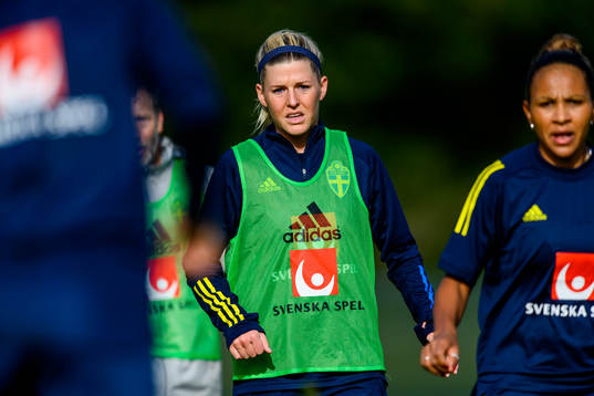 Olivia Schough of the Swedish women's national football team