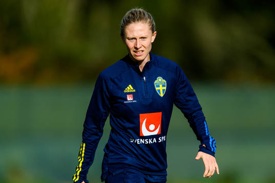 Rebecka Blomqvist of the Swedish women's national football