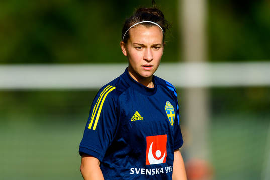 Julia Zigiotti Olme of the Swedish women's national