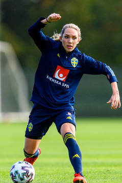 Elin Rubensson of the Swedish women's national football team