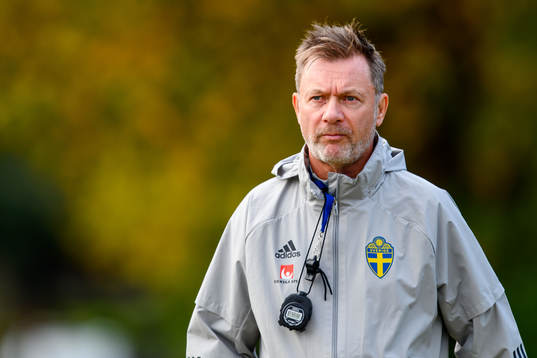 Peter Gerhardsson, head coach of the Swedish women's