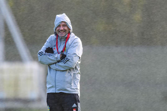 Magnus Wikman, assistant coach of the Swedish women's