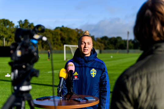 Hanna Bennison of the Swedish women's national football
