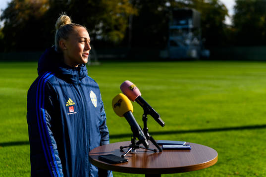 Hanna Bennison of the Swedish women's national football
