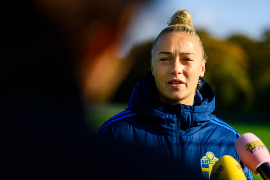 Hanna Bennison of the Swedish women's national football