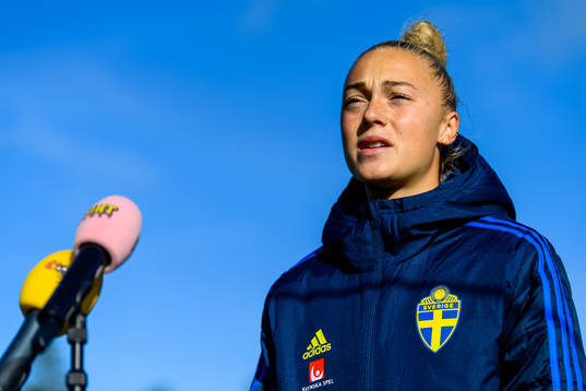 Hanna Bennison of the Swedish women's national football