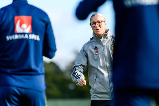 Victoria Sandell, assistant coach of the Swedish women's
