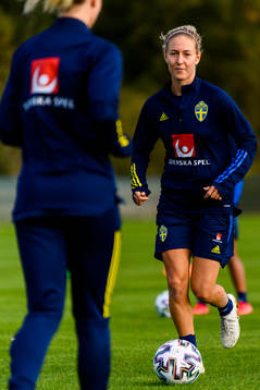 Emma Kullberg of the Swedish women's national football team