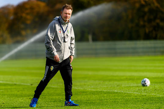 Peter Gerhardsson, head coach of the Swedish women's