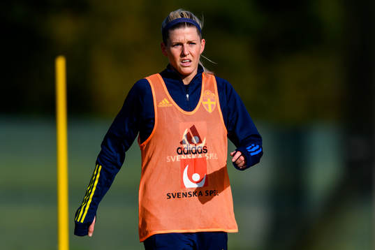 Olivia Schough of the Swedish women's national football team
