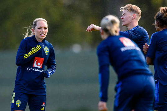 Elin Rubensson of the Swedish women's national football team