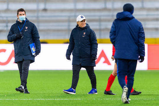 Frankrikes förbundskapten Cécile Locatelli