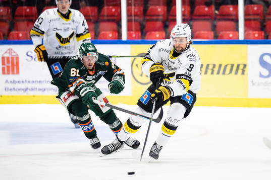 Kristianstads Malte Sjögren och Västerås Mikael Frycklund