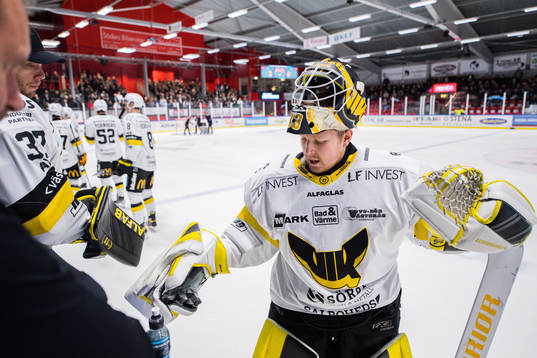 Västerås målvakt Linus Ryttar