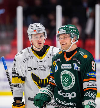 Västerås Ludvig Jardeskog och Kristianstads Viktor Grahn