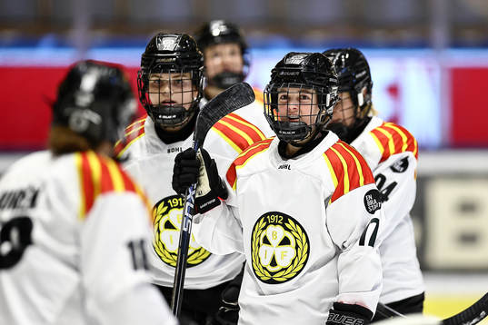 Brynäs Jaycee Gebhard jublar