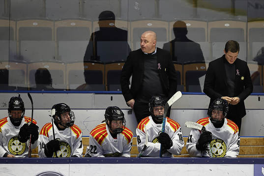 Brynäs tränare Henrik Glaas