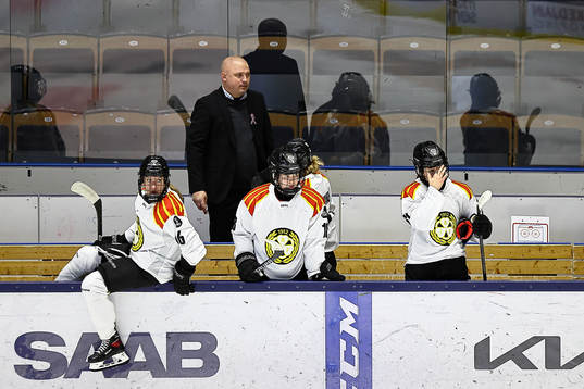 Brynäs tränare Henrik Glaas