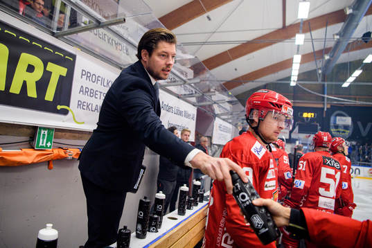Almtunas tränare Mattias Zackrisson