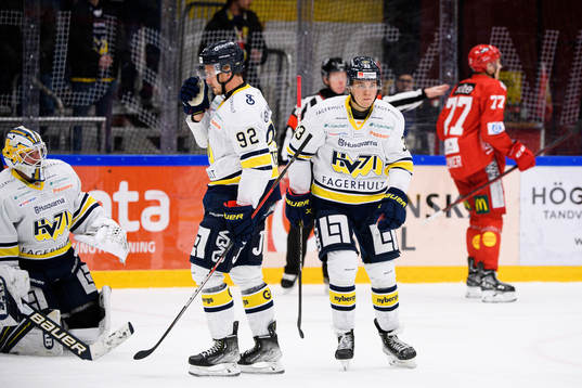 s Pontus Netterberg och Måns Lindbäck deppar