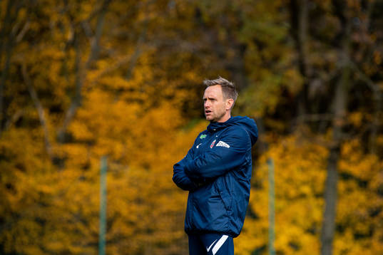 Martin Sjögren, head coach of the Norwegian women's