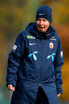 Lena Tyriberget, assistant coach of the Norwegian women's