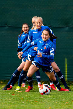 Heidi Ellingsen of the Norwegian women's national football