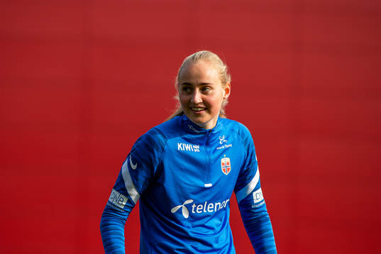 Emilie Bragstad of the Norwegian women's national football