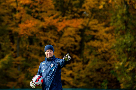 Roger Eskeland, goalkeeper coach of the Norwegian women's