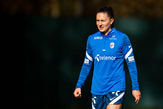 Vilde Bøe Risa of the Norwegian women's national football