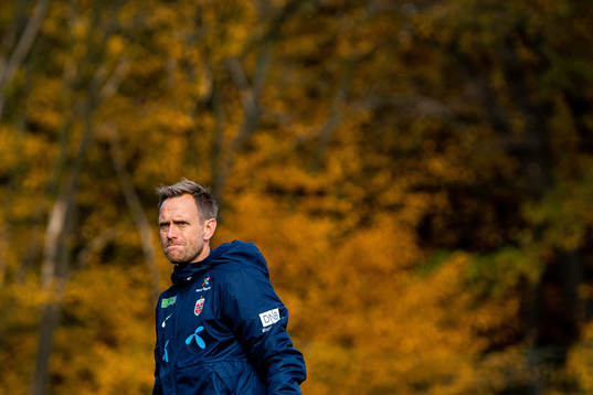 Martin Sjögren, head coach of the Norwegian women's