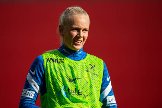 Karina Sævik of the Norwegian women's national football