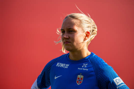 Lisa Fjeldstad Naalsund of the Norwegian women's national