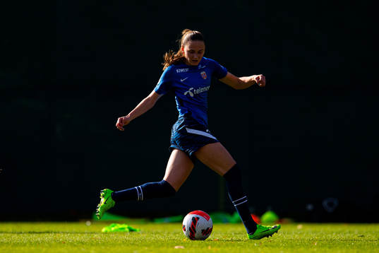Vilde Hasund of the Norwegian women's national football team